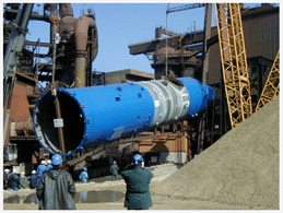 Haut fourneau : laveur, cyclone, cheminée...