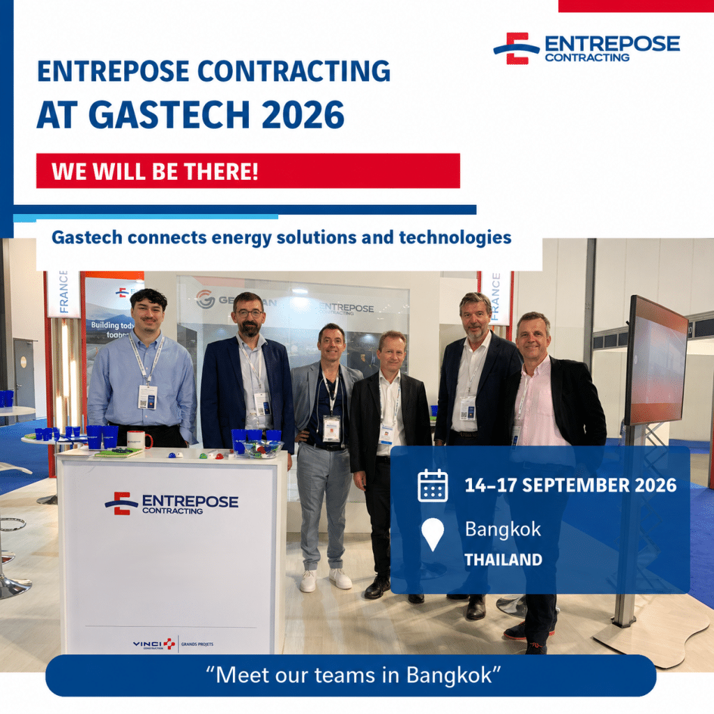 Entrepose Contracting au salon Gastech 2026