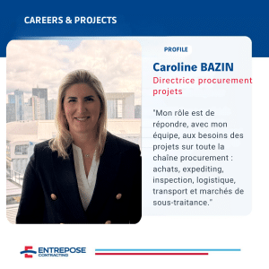 Caroline Bazin, Procurement projets